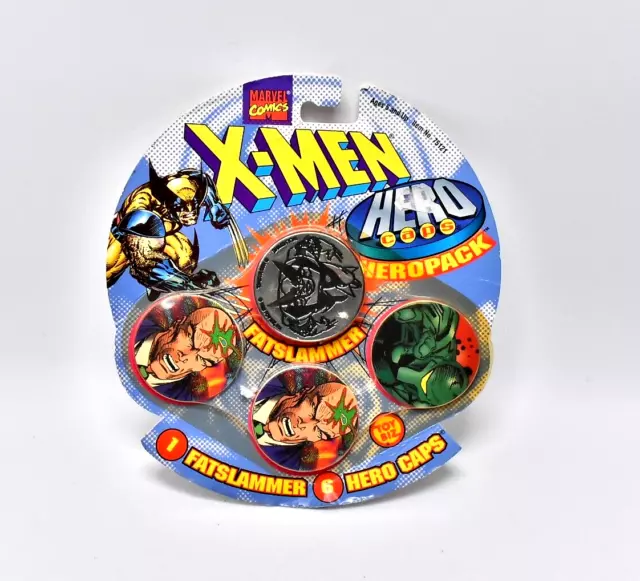 ToyBiz Marvel Comics Milkcaps