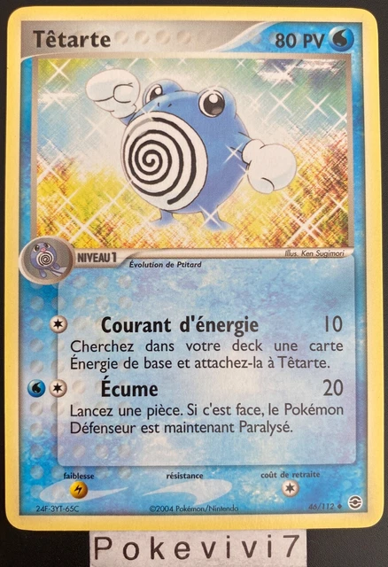 Carte Pokemon TÊTARTE 46/112 Bloc EX Rouge Feu Vert Feuille FR NEUF