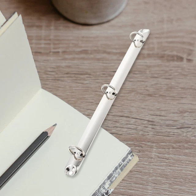 20 Anelli A Spirale Per Rilegatura - Bobine In Plastica Per Fogli A4, B5, A5 Con 30 Fori (11 Mm Bianchi) - Foto 5