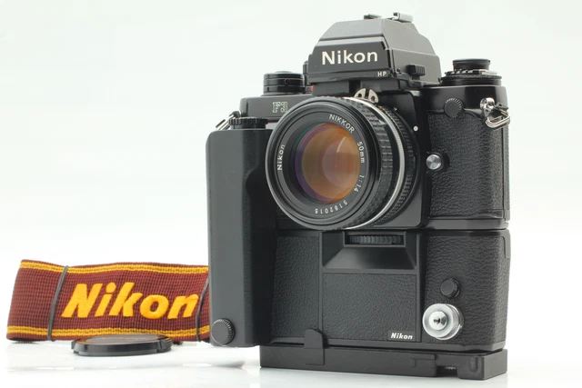 NikonF3P(PRESS)+MD-4+NIKKOR 50mm1:1.4 Ai N MINT W/ AH-3 MD-