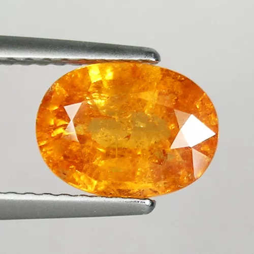 2.23 ct  BEST GRADE  FANTA ORANGE NATURAL SPESSARTITE GARNET - Oval  3488 LT