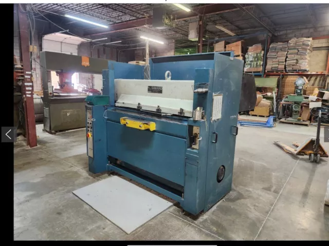 Used 50 Ton Atom #S358 Hydraulic Die Cutting Press