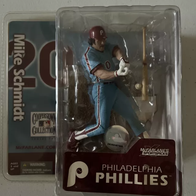 2005 McFarlane Cooperstown Collection Mike Schmidt Phillies HOFame 3rd Basemen
