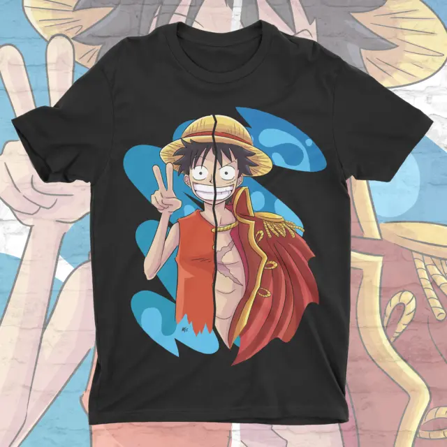 RUFY - T-shirt ispirata alla serie TV One Piece | ShirtCake ®