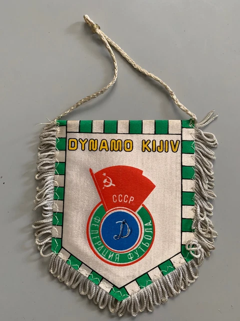 DYNAMO KIJIV fanion vintage foot football banderin pennant wimpel