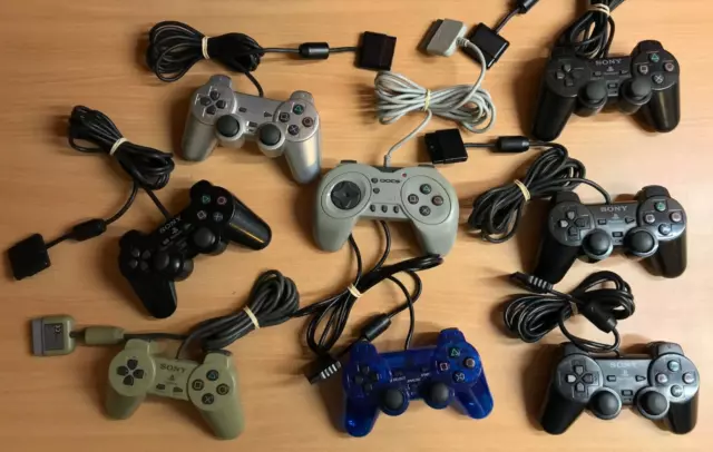 Playstation Controllers - Bulk lot of 8