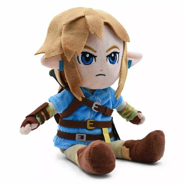 10" Link The Legend of Zelda Breath of The Wild Plush Toy Stuffed Doll