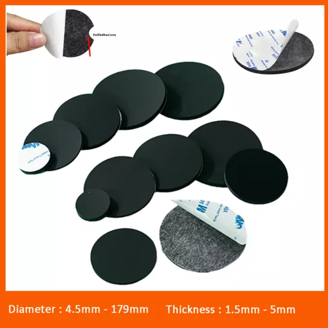 Buffer Rubber Pads Sticky/Self-Adhesive Furniture Anti Slam/Clash Protector