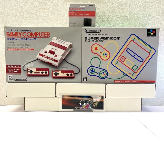 Nintendo Classic Mini Family Computer & Super Famicom Console Set NES SNES