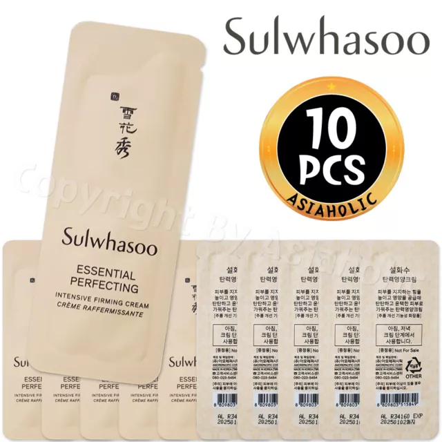 Sulwhasoo Essential Perfecting Intensive Firming Cream 1ml x 10pcs (10ml) Newest