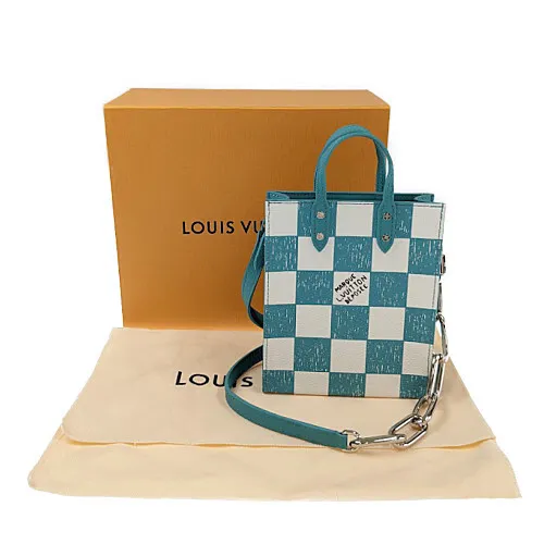 Louis Vuitton Virgil Abloh Blue And Green Taurillon Embossed Monogram  Illusion Earphone Pouch Silver Hardware, 2022 Available For Immediate Sale  At Sotheby's