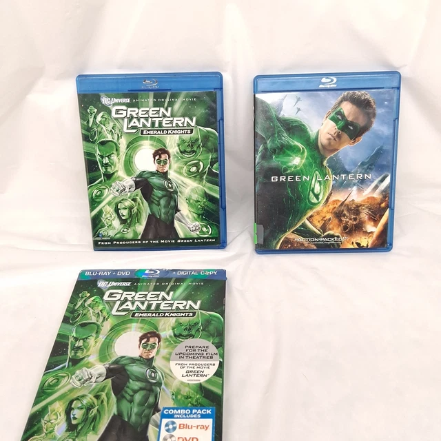 GREEN LANTERN: EMERALD Knights (Blu-ray + DVD, 2011) Exclusive