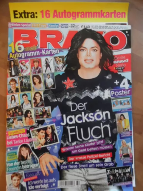 BRAVO 32 - 2009 Michael Jackson Britney Spears Tokio Hotel Queensberry Kitty Kat