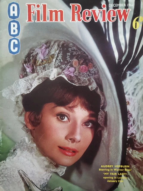 ABC FILM REVIEW Dec 1964 Audrey Hepburn, Rutherford Miss Marple ...