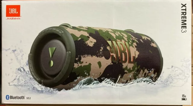 JBL Xtreme 3 - Portable Bluetooth Speaker - Camo *XTREME3CAMO