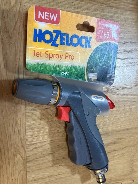 Hozelock 2692 Jet Pro Tubo Irrigazione Spray Pistola Giardino 3 - Foto 10