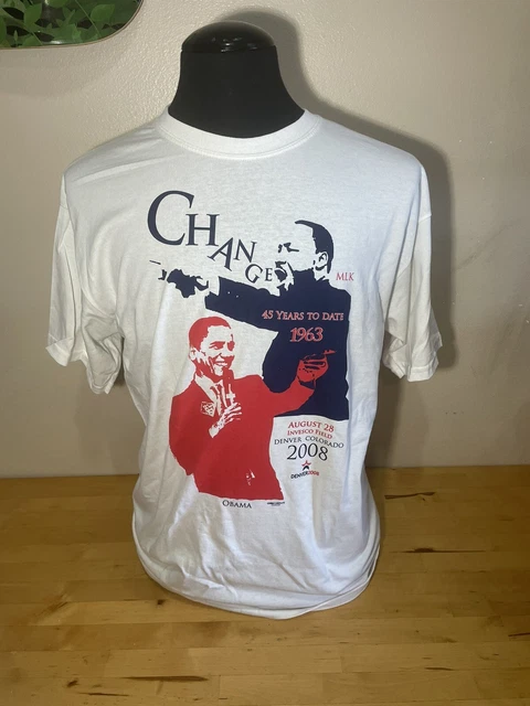 Vintage 2008 Obama Campaign Shirt Sz M