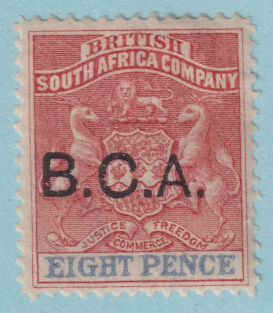 British Central Africa 6  Mint Hinged Og * No Faults Very Fine! - Lnb