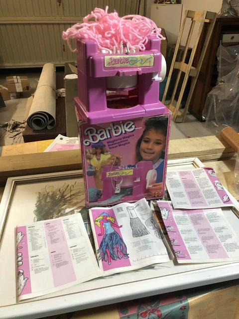Macchina Maglieria Istruzioni Maglieria Magica Mattel BARBIE