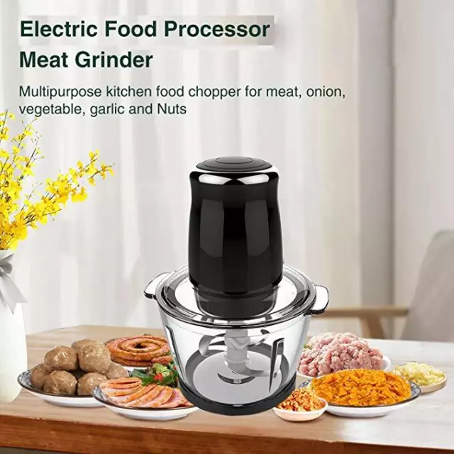 220V Automatic Meat Grinder Mincer Sausage Maker Food Grinding Mincing Machine