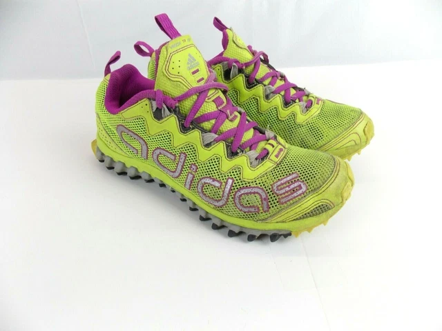 ADIDAS VIGOR TR III 3 Gray Yellow Trail Running Hiking Shoes Size 10 G66062  Wmen $39.97 - PicClick