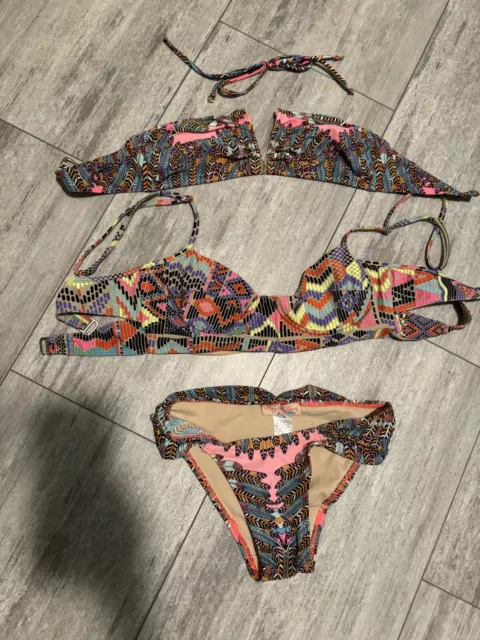 Mara Hoffman Swim Suit Lot Of 2 Sz S Womens