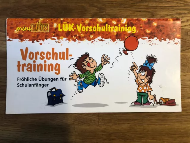 mini lük Vorschultraining - fröhliche Übungen für Schulanfänger