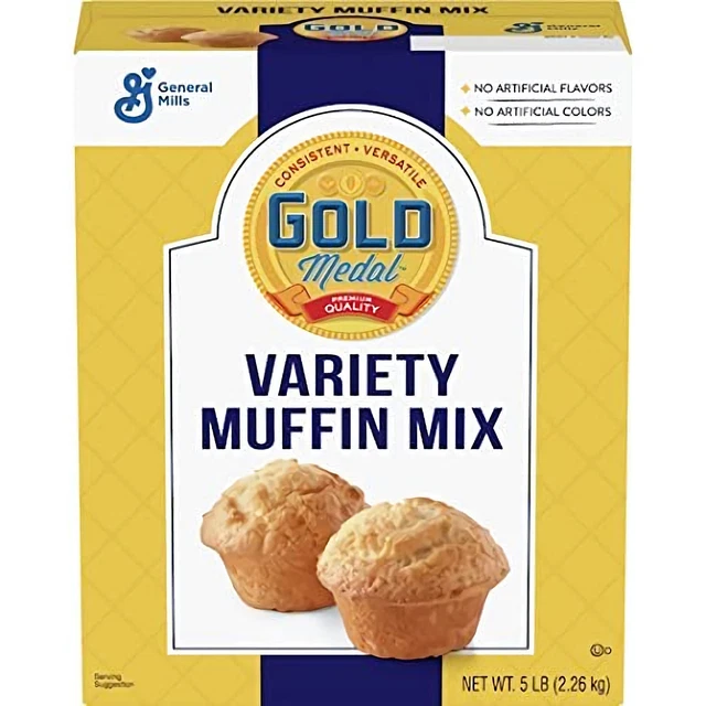 Muffin Mix by Gold Medal | 5 Pound Box (Variety)