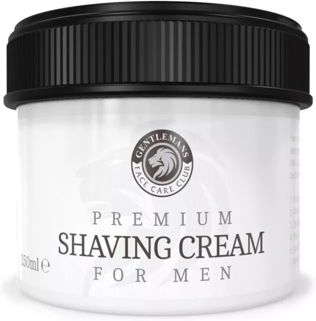 Shaving Cream Luxury Sandalwood Shave Cream Gentlemans Face Care Club FAST P&P