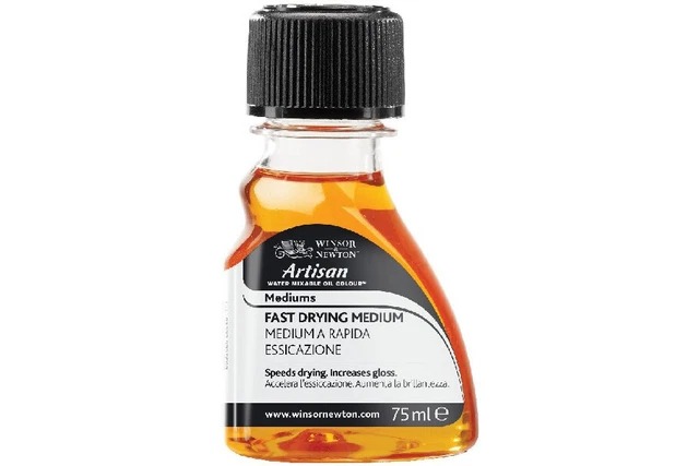 Winsor and Newton Artesano Agua Mezclable Secado Rápido Medio - 75 ml