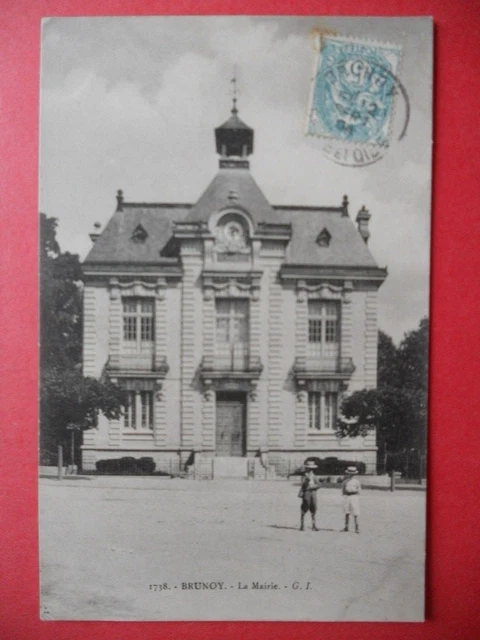 BRUNOY: La Mairie.......VO.1904.