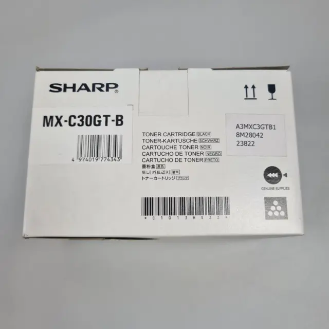 Sharp Original - Sharp MX-C30GT-B Toner Black