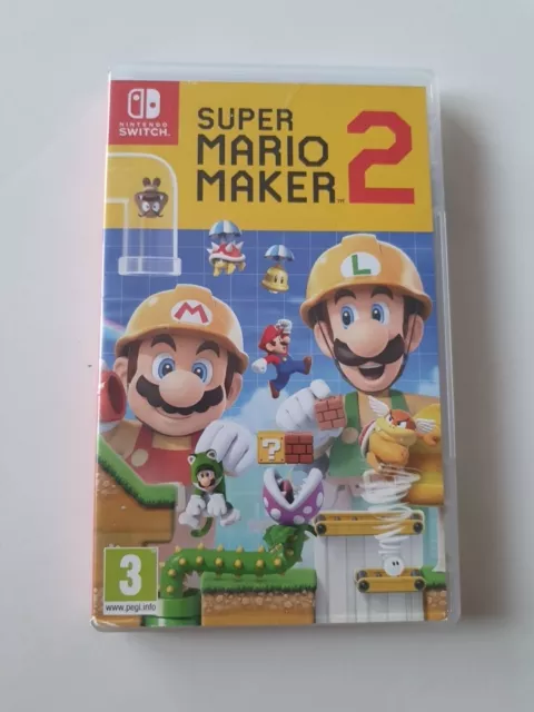 Super Mario Maker 2 -- Standard Edition (Nintendo Switch, 2019)