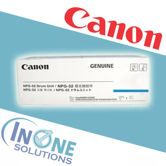 Genuine Canon NPG-52 Drum Unit - Cyan