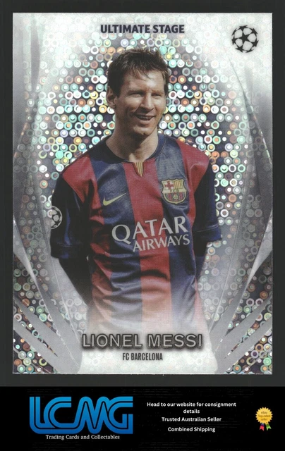 2023-24 TOPPS UEFA Competition Lionel Messi FC Barcrlona Ultimate Stage