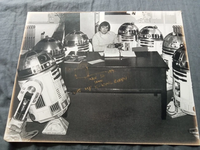 autographed picture Brian Johnson SPFX Star Wars The Empire Strikes Back
