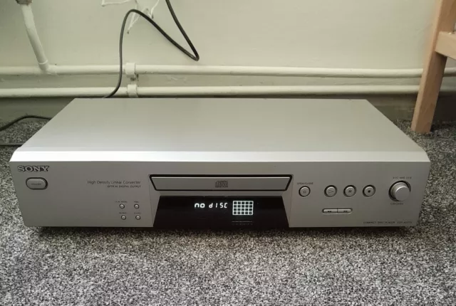 SONY CDP-XE270 CD Compact Disc Player Separate High Density Linear Converter CD