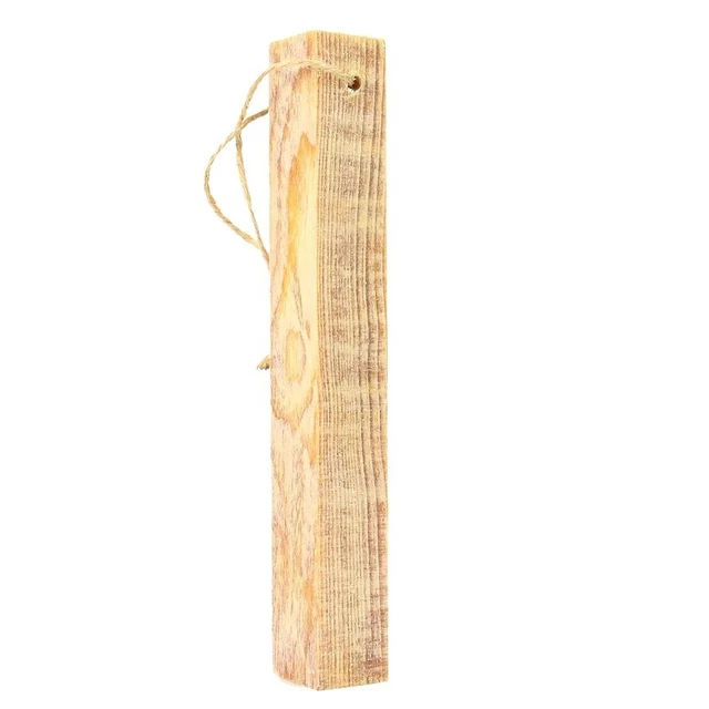 Tira natural de madera de pino contenido de aceite impermeable relámpago herramienta de supervivencia para acampar