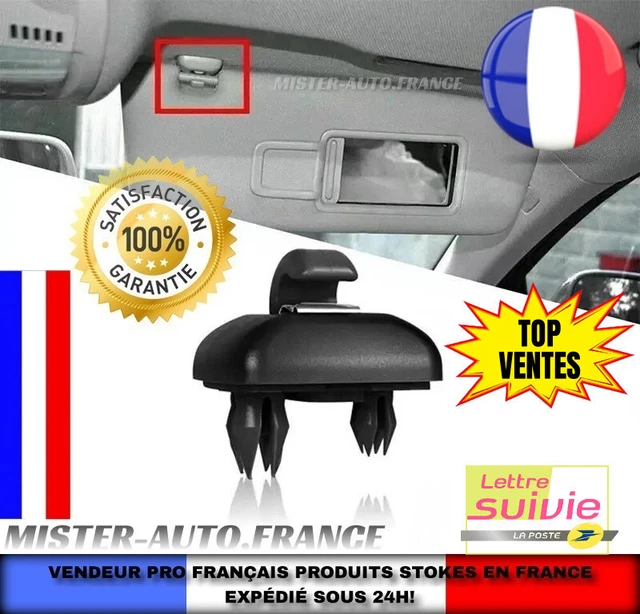 Lot De 2 Clips Pare-soleil Pour Audi A6/S6/TT 1998-2006 - Pièce OEM 4B0857562