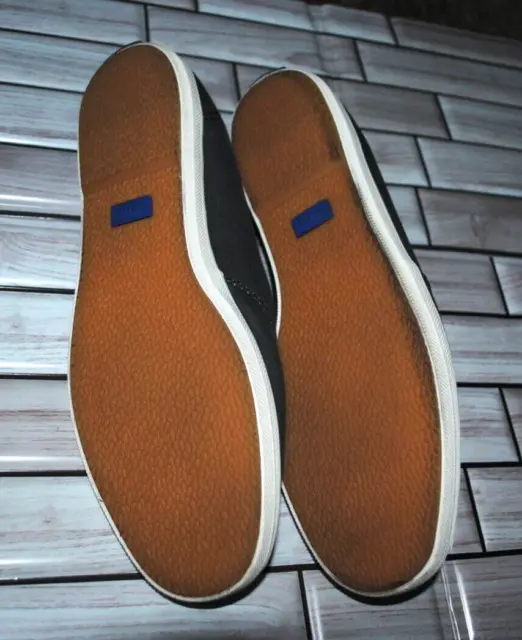 Keds Chillax Mini Twill Slip-On Sneaker Shoes Black Size 7.5 3