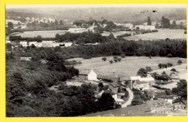 Carte Photo SAINT MICHEL (Aisne) Vue générale FONDERIES FORGES de SOUGLAND