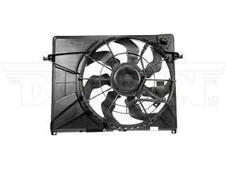 New Radiator Fan Assembly Without Controller