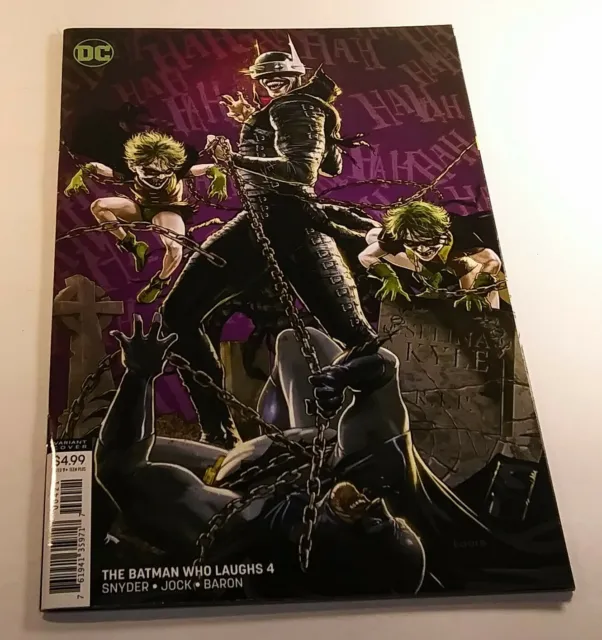 Batman Who Laughs #4 Kaare Andrews Variant Cover!! DC Comics 2019!!