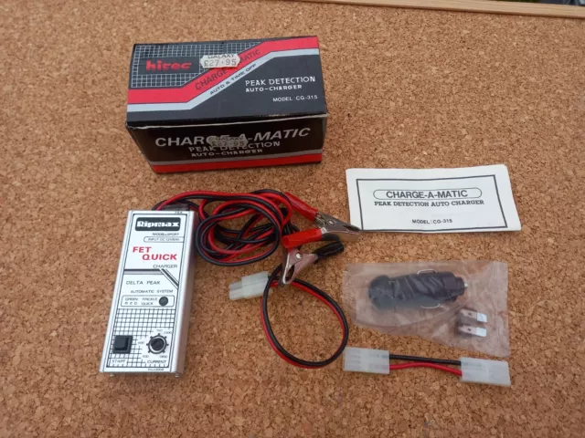 Hitec Charge-a-matic Vintage Rc Battery Charger CG-315