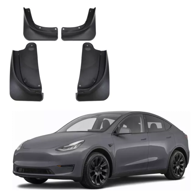 BASENOR Tesla Model Y Garde-Boue Garde-Boue Protection Contre Les