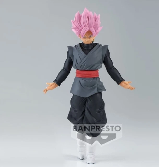Figurine Dragon Ball Super Black Goku Sayan Rosé 28 Cm - Collection Manga, Neuve