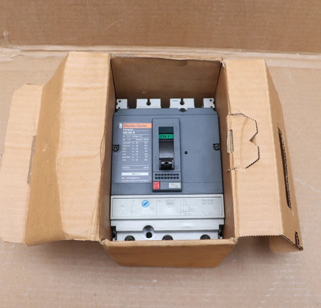 Disjoncteur Merlin Gerin Vigi NS 100 160 - 4 Pôles 8kW - Occasion
