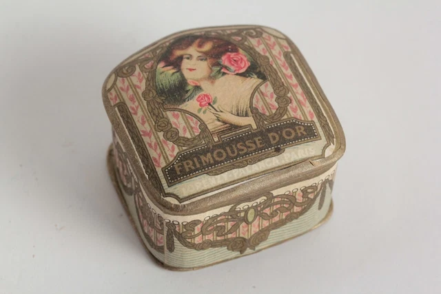 Boîte à Pilules Vintage Bouquet Lorenzy Palanca - Dorée, 2 Compartiments, Parfaite Pour Les Voyages