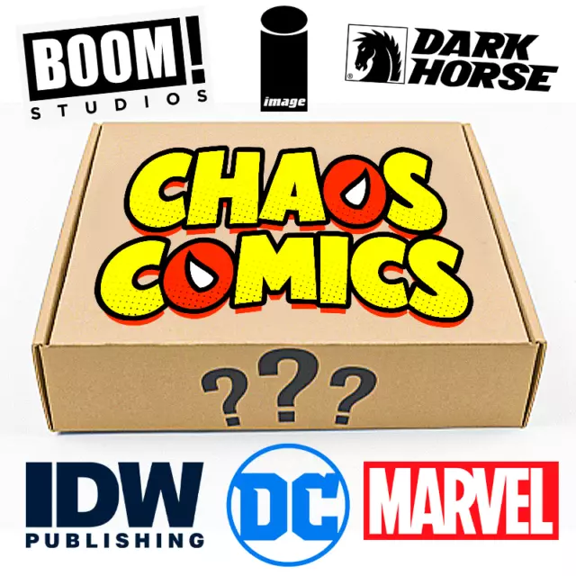 MYSTERY Comic Book Boxes 8 per Lot! Marvel DC IMAGE - Silver, Bronze, Modern Age