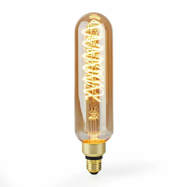 Vintage Filament LED Edison Bulb Dimmable T65 E27 Decorative Industrial Light